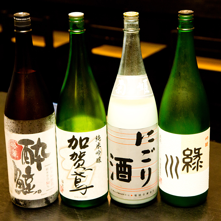 Daimon, a shop where you can drink sake